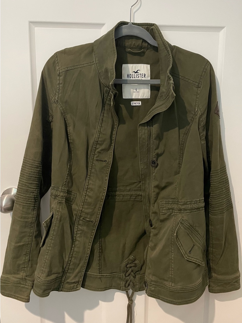 Hollister Olive Utility Field Jacket